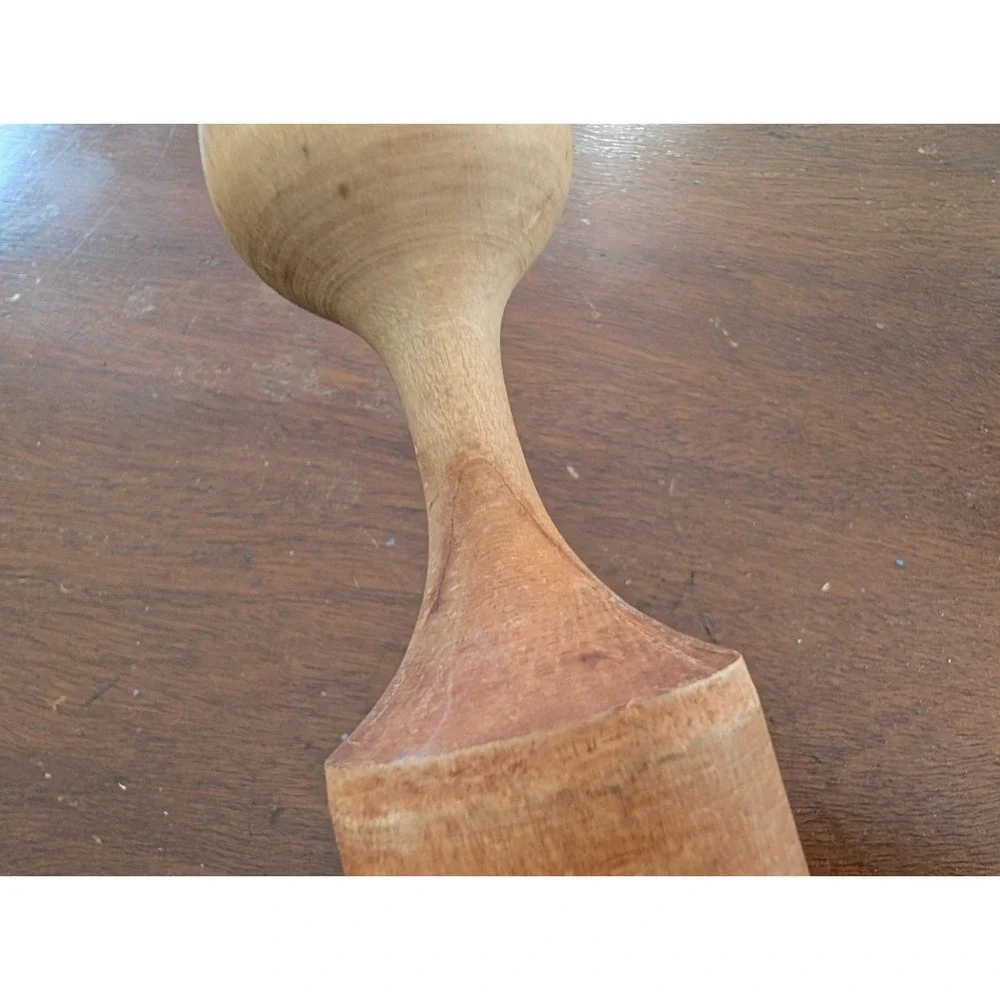 Vintage Wooden Pestel 11 Inches Long, 2 Inches Wide, Farmhouse, Cottagecore